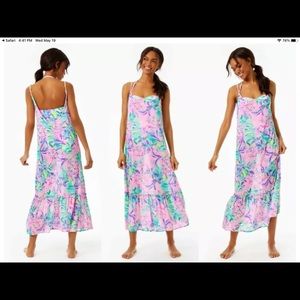 Lilly Pulitzer maxi cover up